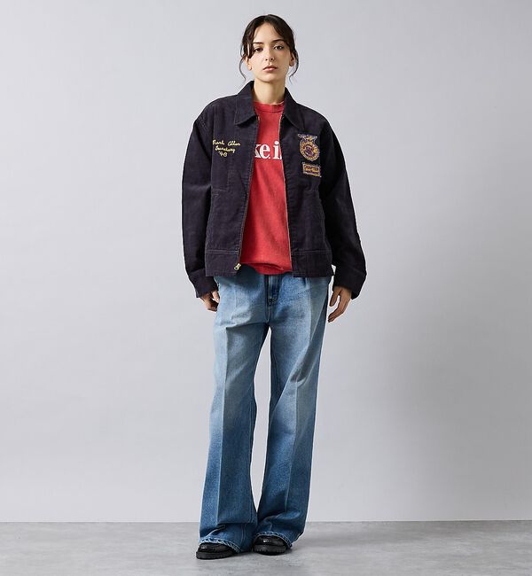 ABAHOUSE「【THRIFTY LOOK スリフティルック】 FFA JACKET/ファーマー」|ブルゾン・スタジャン|