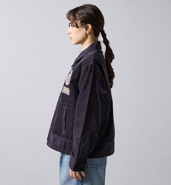 ABAHOUSE「【THRIFTY LOOK スリフティルック】 FFA JACKET/ファーマー」|ブルゾン・スタジャン|