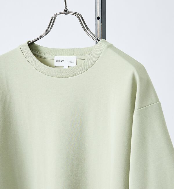 ABAHOUSE「【抗菌防臭/UVカット】シルケットポンチ 半袖Tシャツ【予約】」|Tシャツ・カットソー|