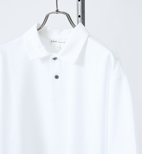 ABAHOUSE「【抗菌防臭/UVカット】シルケットポンチ 半袖ポロシャツ【予約】」|ポロシャツ|