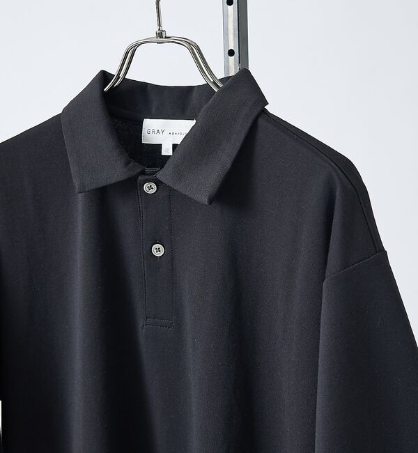 ABAHOUSE「【抗菌防臭/UVカット】シルケットポンチ 半袖ポロシャツ【予約】」|ポロシャツ|