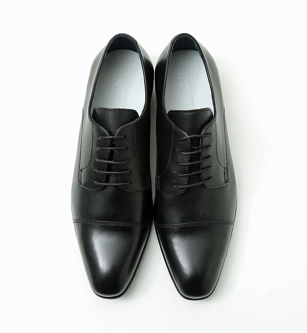 alfredoBANNISTER「【一部店舗＋WEB限定】レザーソール セミスクエア ストレートチップシューズ」|ビジネス・ドレスシューズ|