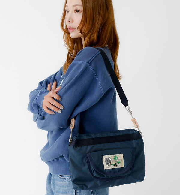 Rouge vif「【SANPAK/サンパック】SANPAK TRIPPER/ショルダー/ユニセック」|ショルダー・メッセンジャー|ネイビー