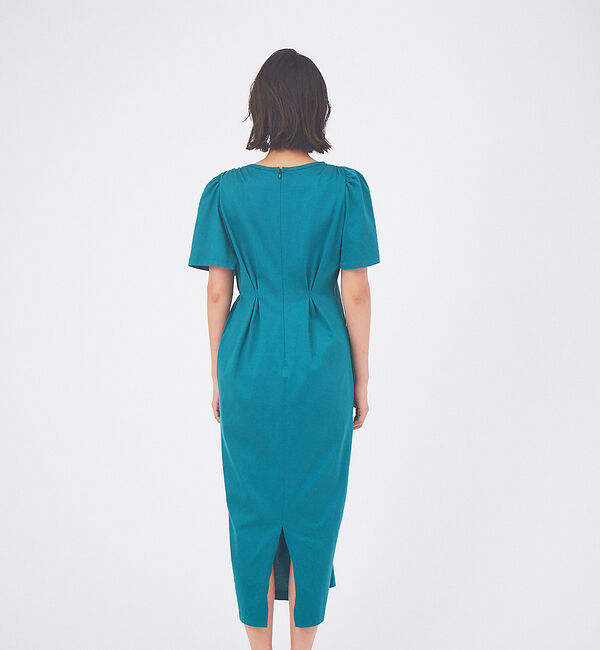 qualite「ギャザーアシメカットワンピース」|ワンピース|