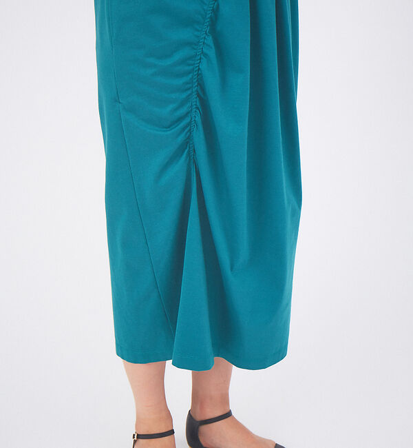 qualite「ギャザーアシメカットワンピース」|ワンピース|