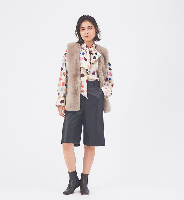 qualite「エコレザーハーフパンツ」|その他|