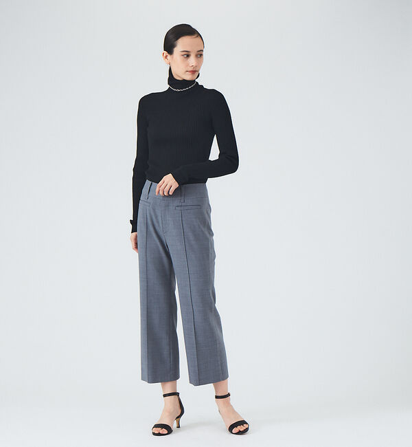 qualite「ピンタックフレアパンツ」|その他|