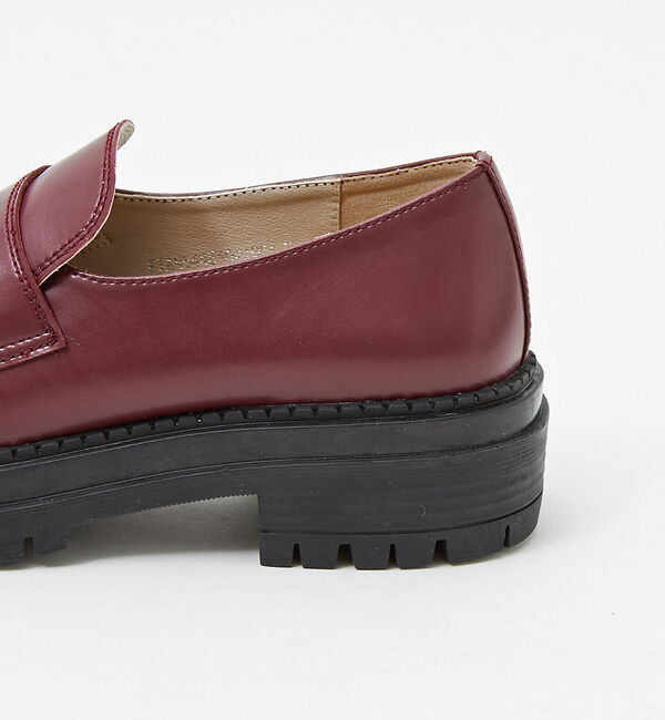 AU BANNISTER「【晴雨兼用】厚底ローファー」|ローファー|