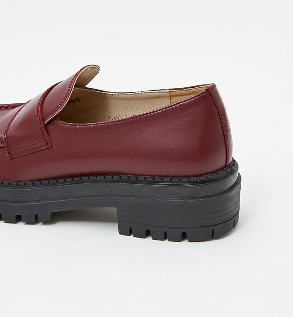 AU BANNISTER「【晴雨兼用】厚底ローファー」|ローファー|