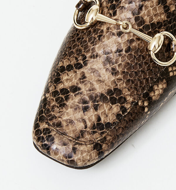 AU BANNISTER「バブーシュ ビット モカ スクエアトゥ ローファー」|ローファー|