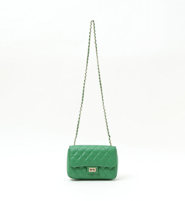 LOWELL things「SOEUR/キルティングミニショルダーBAG」|ショルダー・メッセンジャー|グリーン