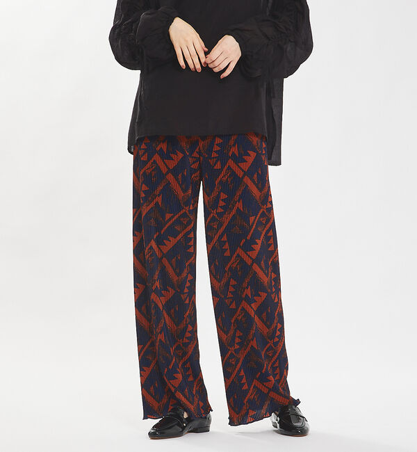 abahouse mavie「クリスタルプリーツパンツ」|その他|