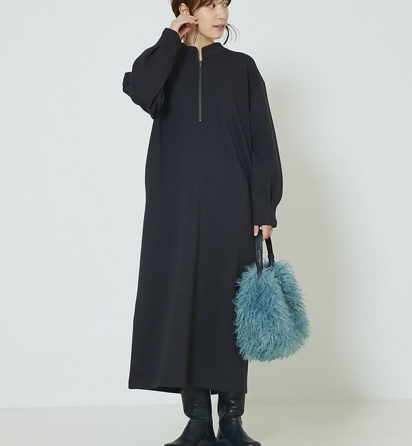 abahouse mavie「【大人のいちまんワンピ】シルキーダンボールワンピ」|ワンピース|スミクロ