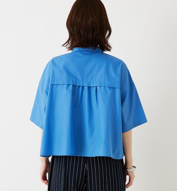 abahouse mavie「ドロストショートシャツ」|シャツ・ブラウス|