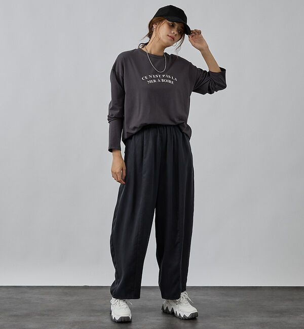 abahouse mavie「ロゴロンT」|Tシャツ・カットソー|