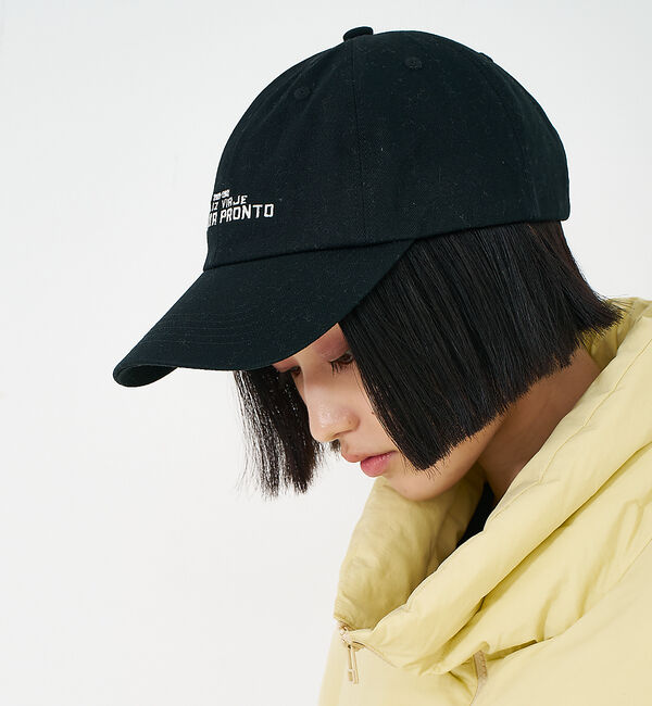 NOMINE「【LY】Letrero cap　レトロ看板風 刺繍 ロゴ キャップ」|その他|