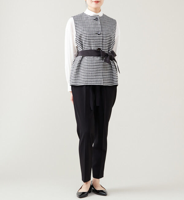 TIARA「クルーネックジレ（セットアップ可）」|ベスト・ジレ|