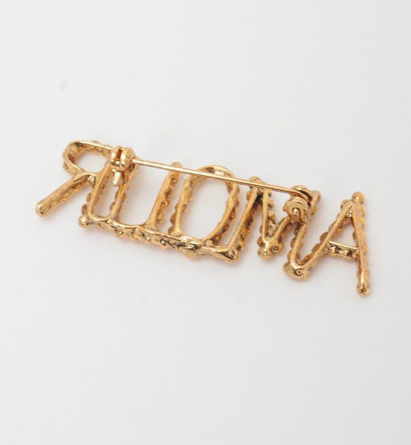 TIARA「【ADER.bijoux/アデルビジュー】CUTSTEEL amour brooch」|ブローチ・コサージュ|