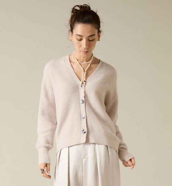 Liesse「フォックスウールカーディガン」|カーディガン|アイボリー