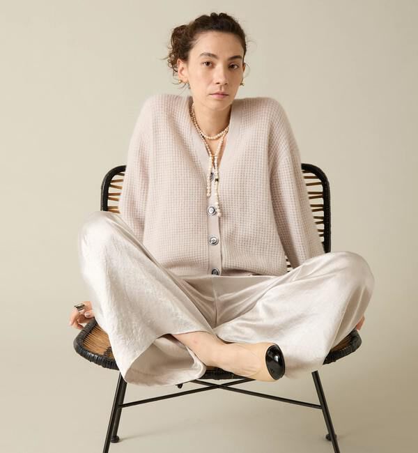 Liesse「フォックスウールカーディガン」|カーディガン|