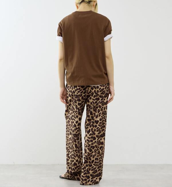 SOFFITTO「レオパード柄ALLゴムリラックスパンツ」|その他|