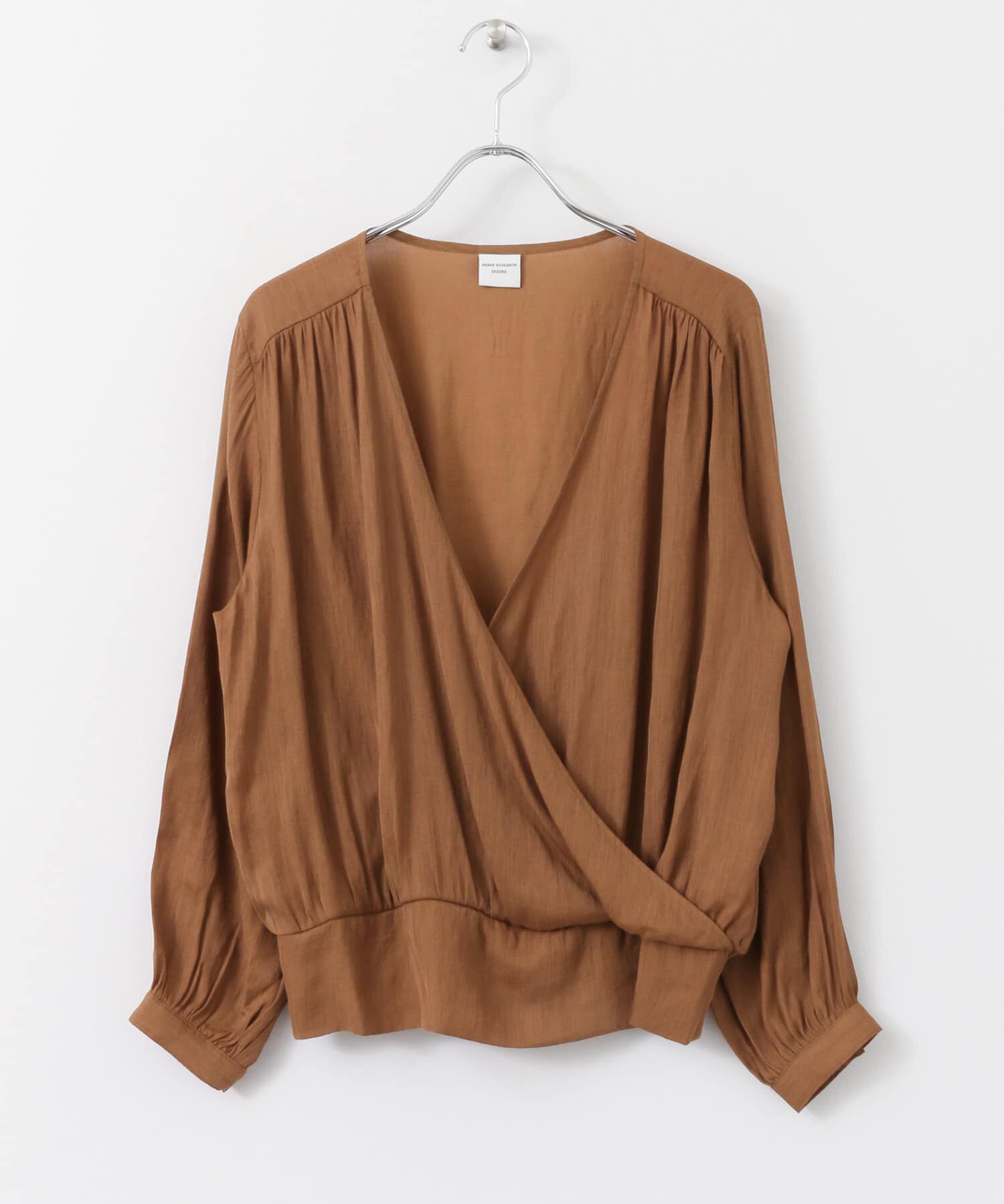 URBAN RESEARCH DOORS「カシュクールブラウス&there4;」|シャツ・ブラウス|