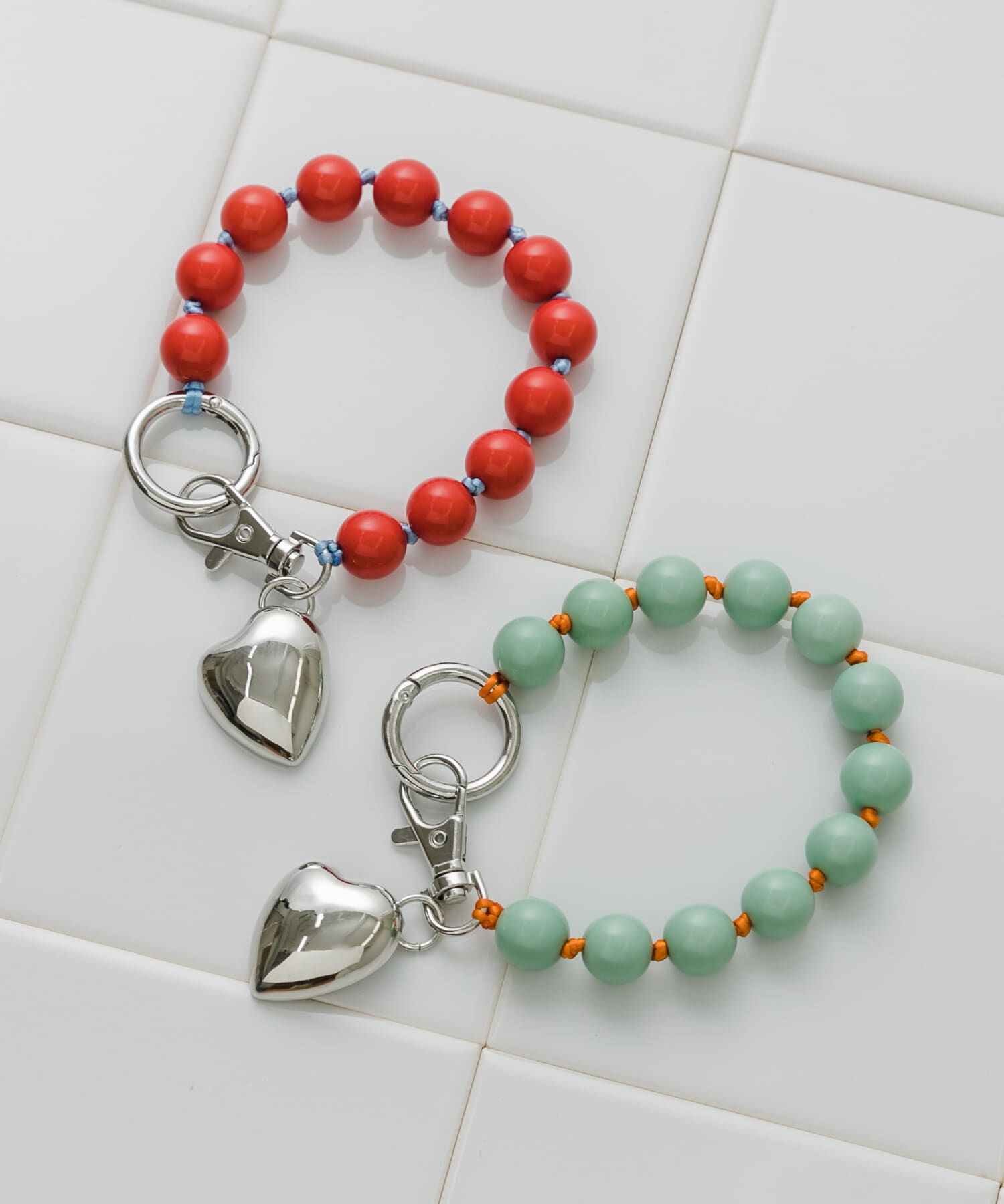 SMELLY「カラーボールミニミラーキーチェーン」|チャーム・キーホルダー|