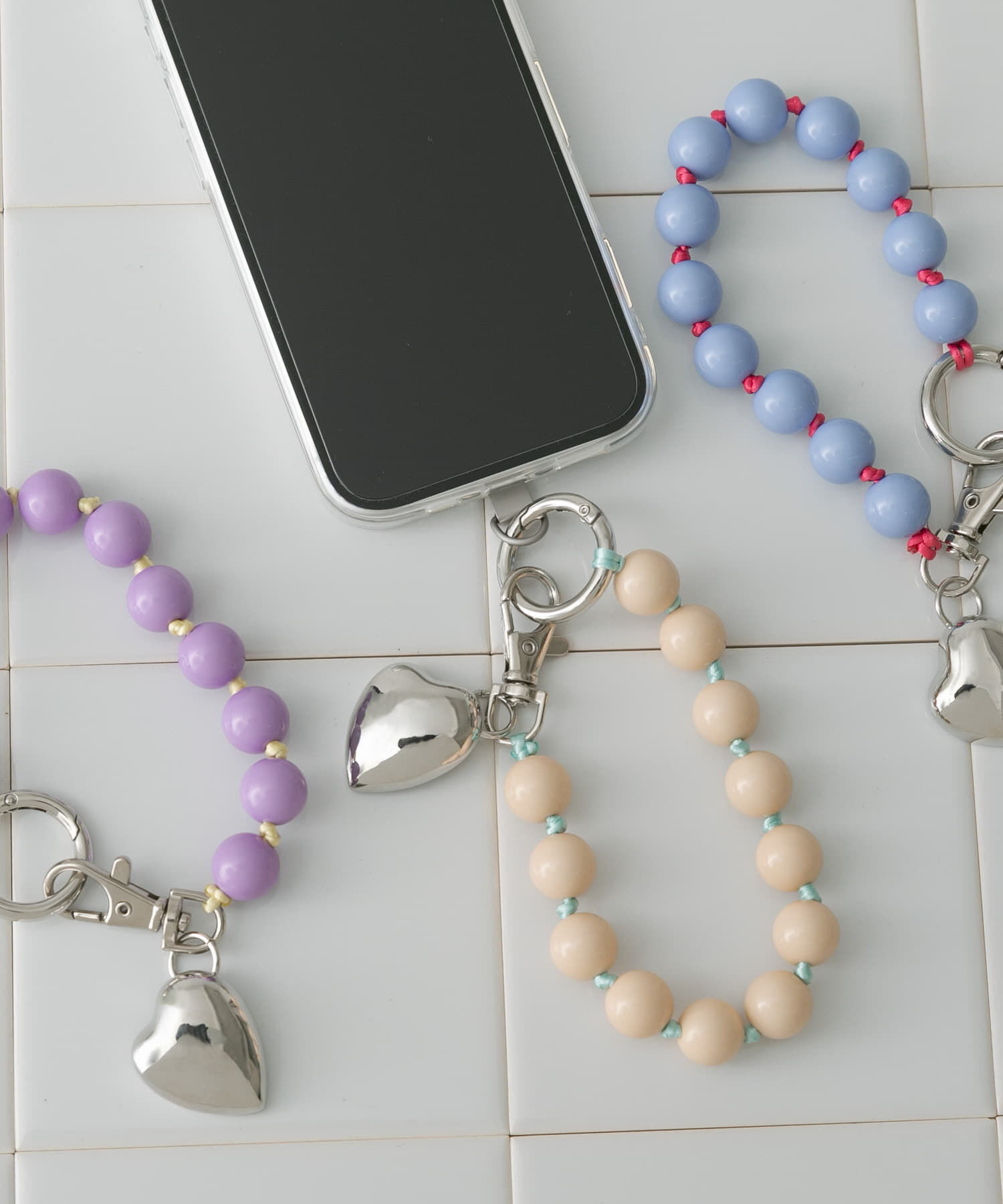 SMELLY「カラーボールミニミラーキーチェーン」|チャーム・キーホルダー|