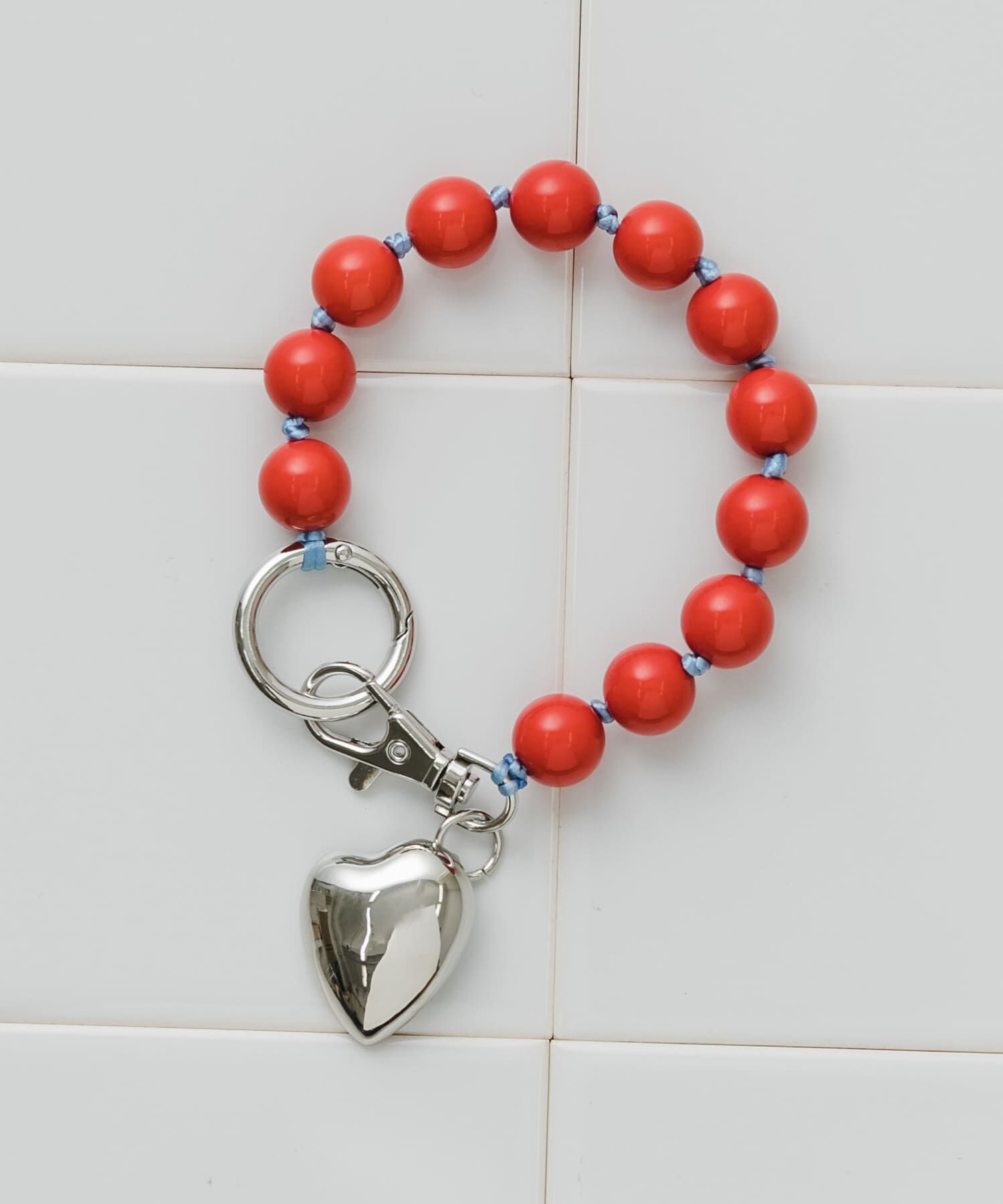 SMELLY「カラーボールミニミラーキーチェーン」|チャーム・キーホルダー|