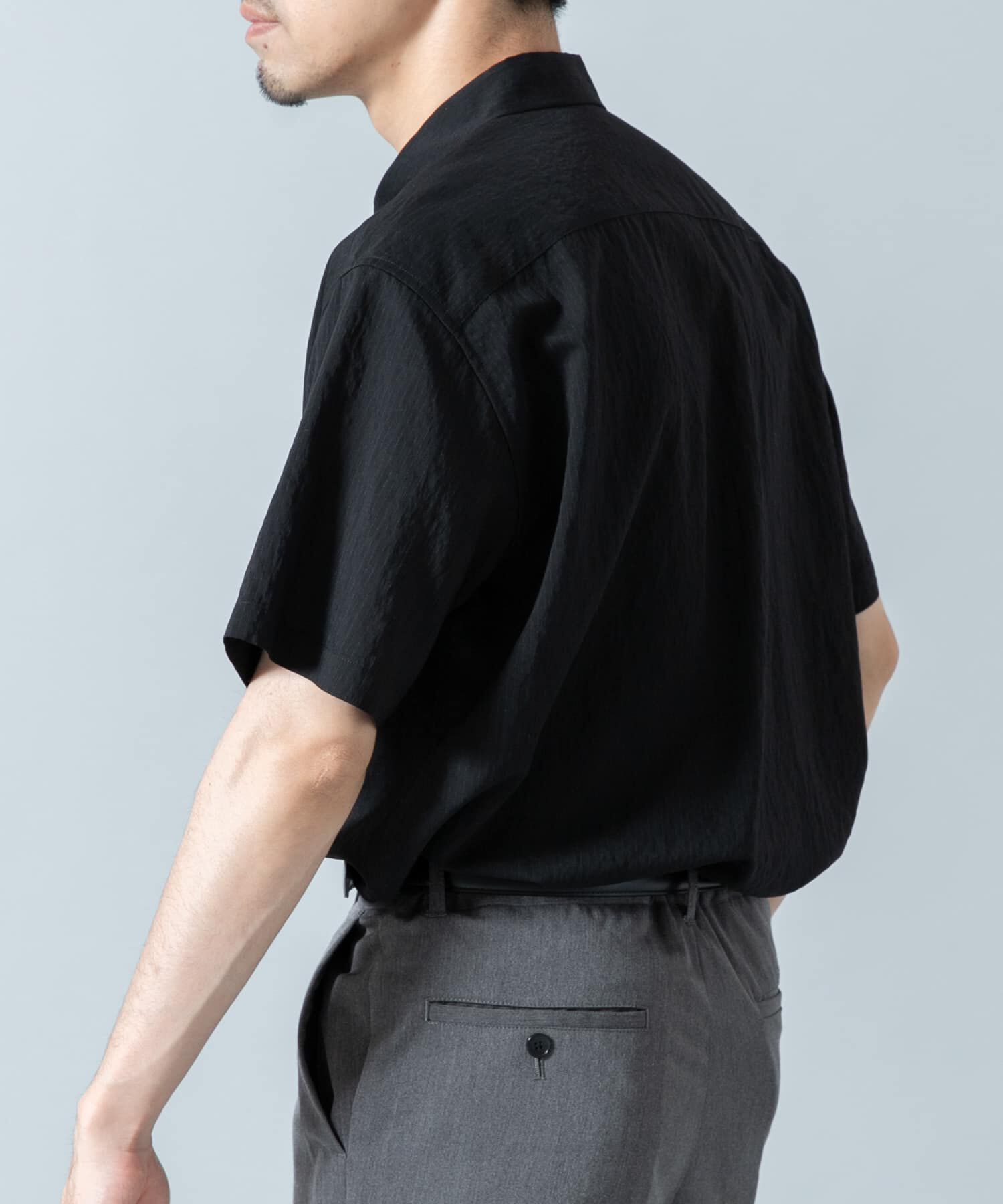 URBAN RESEARCH ROSSO「『WEB限定』『XLサイズあり』ストライプレギュラーカラー半袖シャツ」|シャツ・ブラウス|