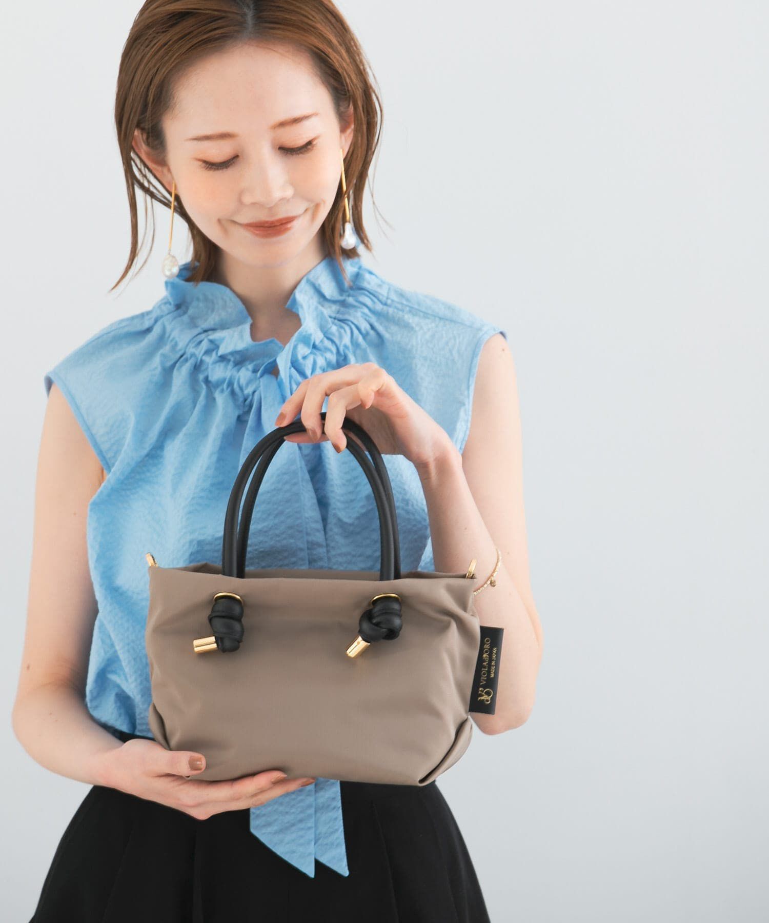 URBAN RESEARCH ROSSO「VIOLAd&rsquo;ORO　BIANCA XS」|トートバッグ|