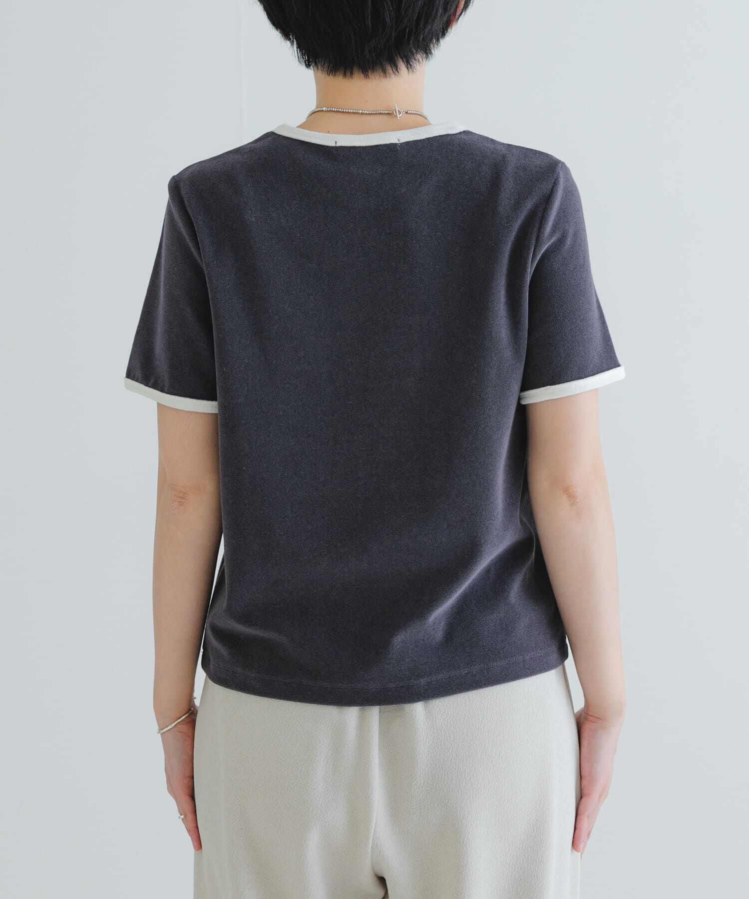 URBAN RESEARCH「パイルリンガーコンパクトTシャツ」|Tシャツ・カットソー|