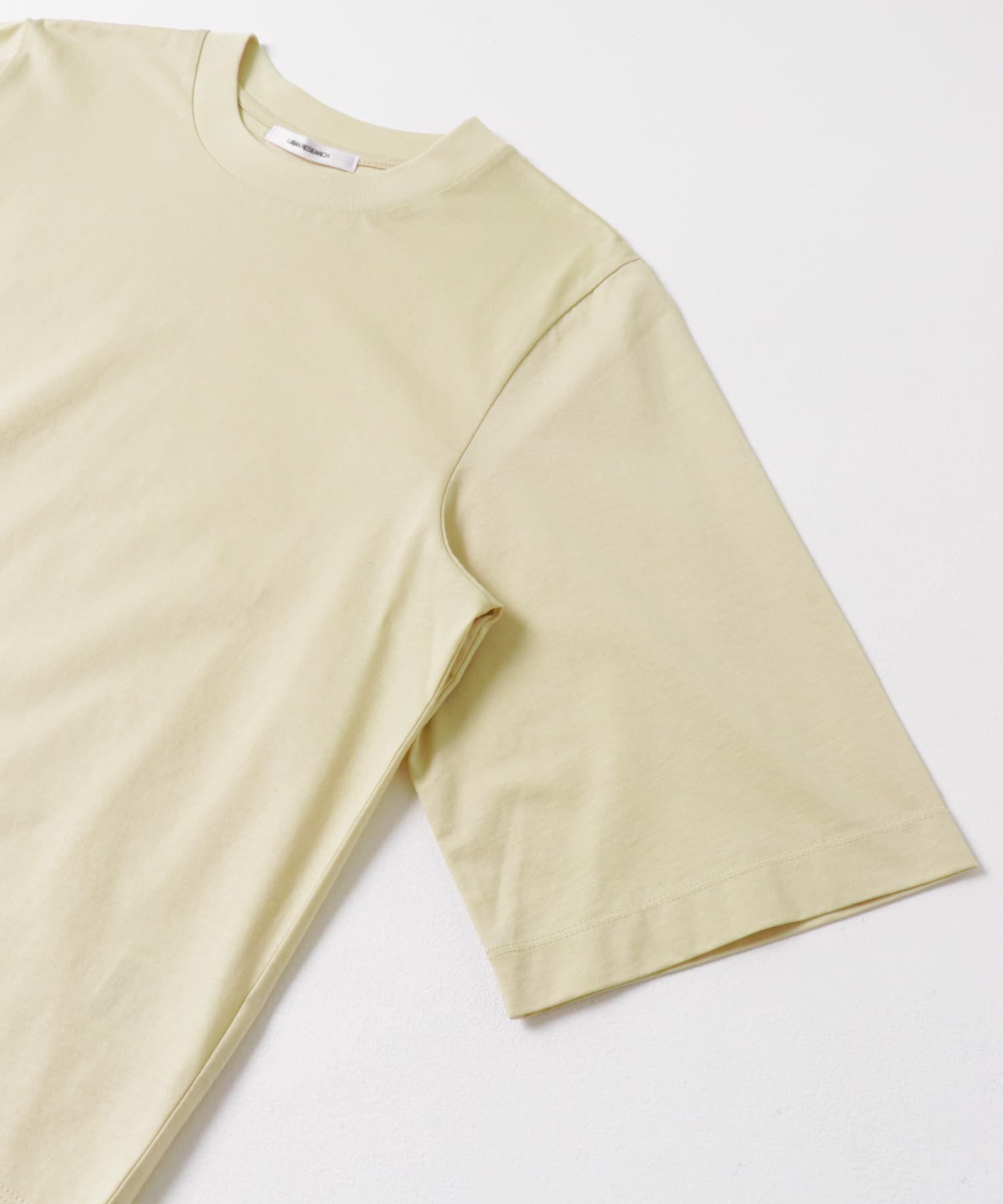 URBAN RESEARCH「スーピマコットンハーフスリーブカットソー」|Tシャツ・カットソー|