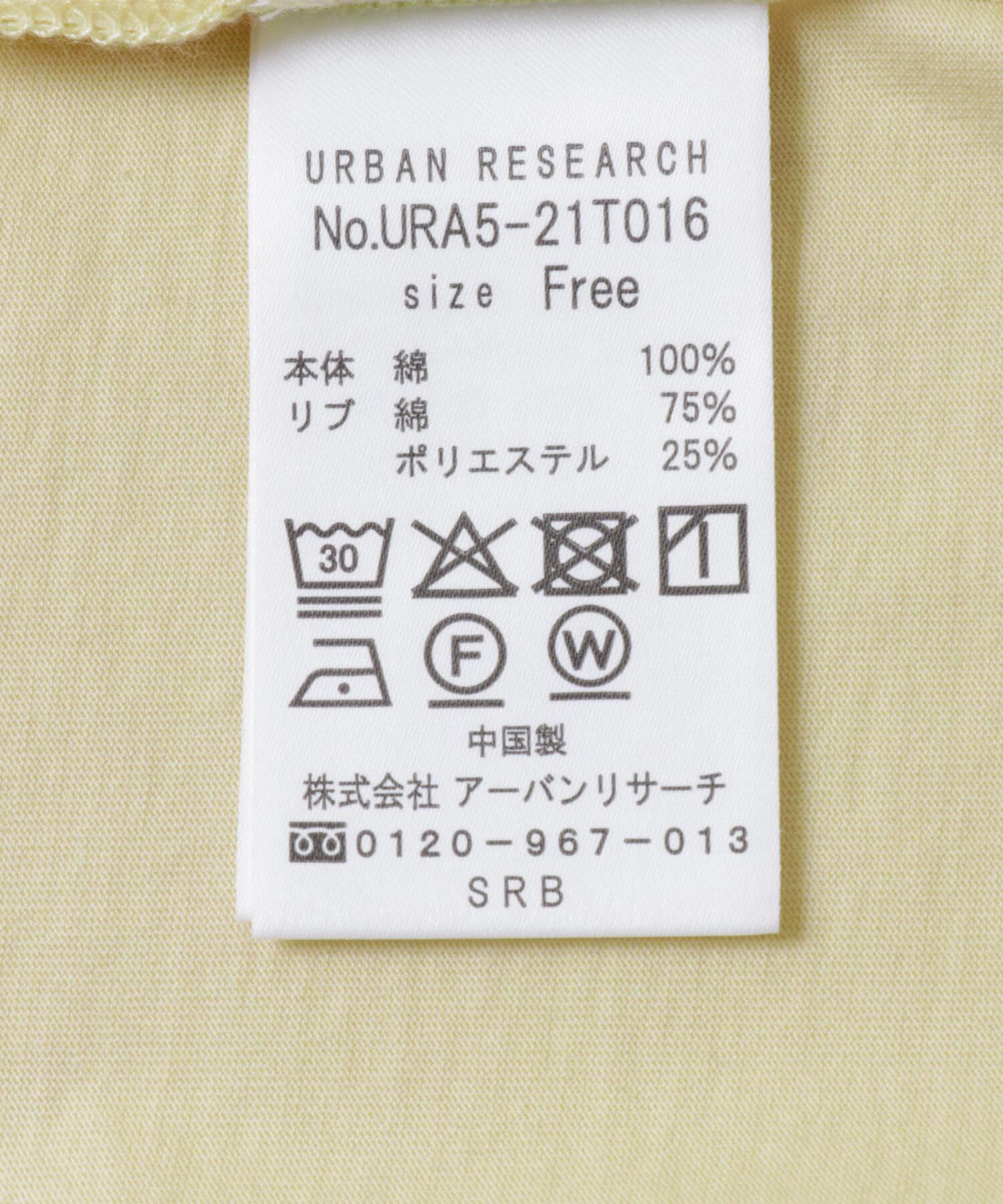 URBAN RESEARCH「スーピマコットンハーフスリーブカットソー」|Tシャツ・カットソー|