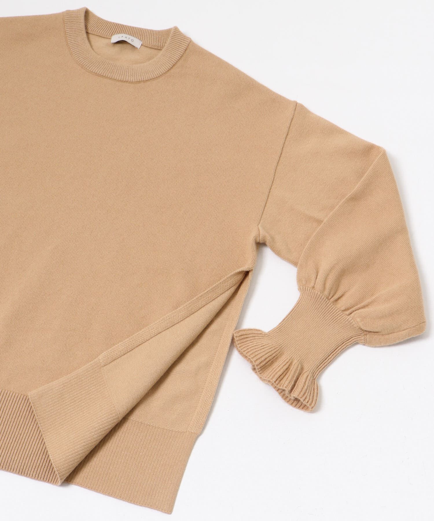 LAATO「frill sleeve knit」|ニット・セーター|