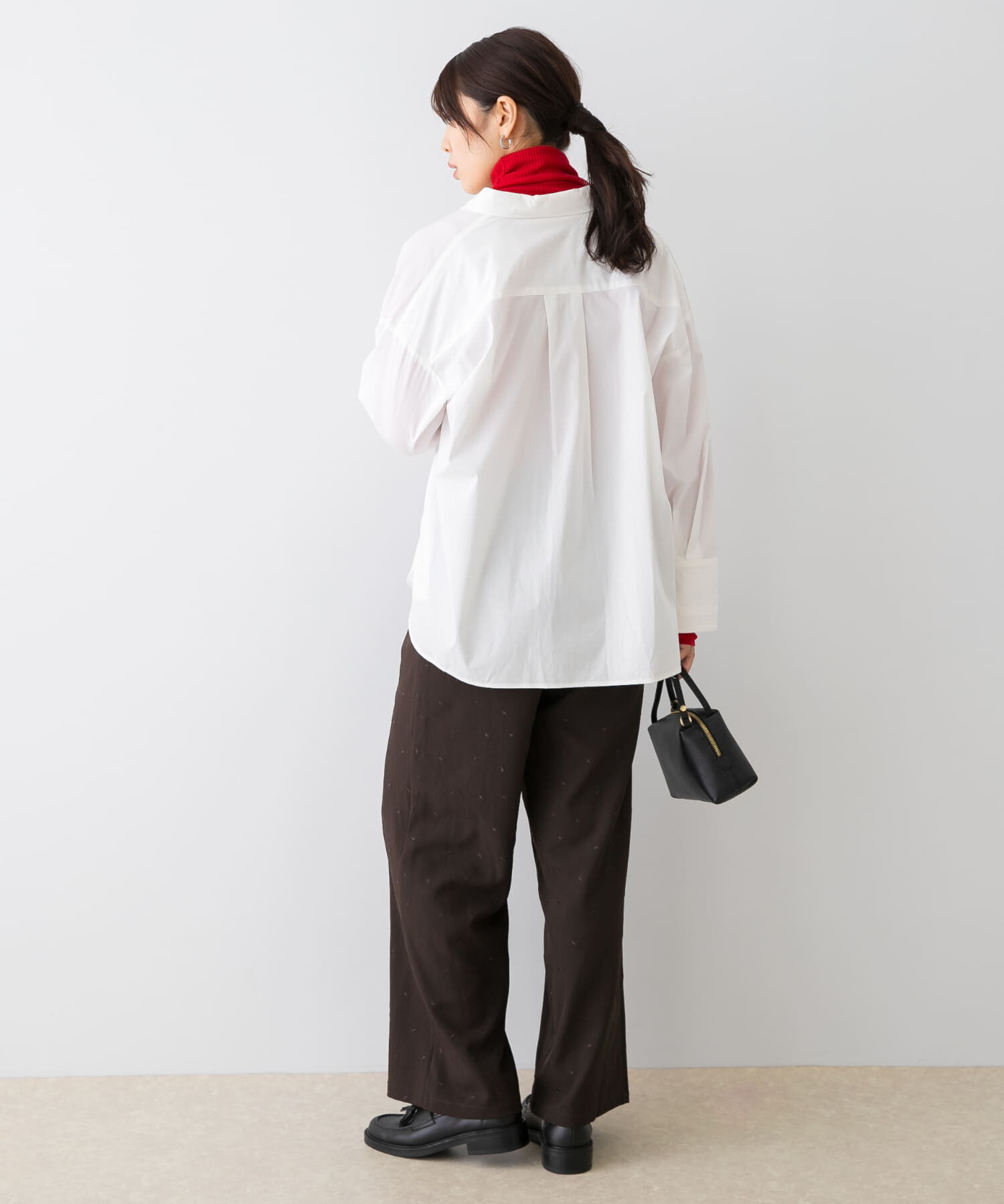 URBAN RESEARCH ROSSO「F by ROSSO　ハート刺繍タックワイドパンツ」|その他|