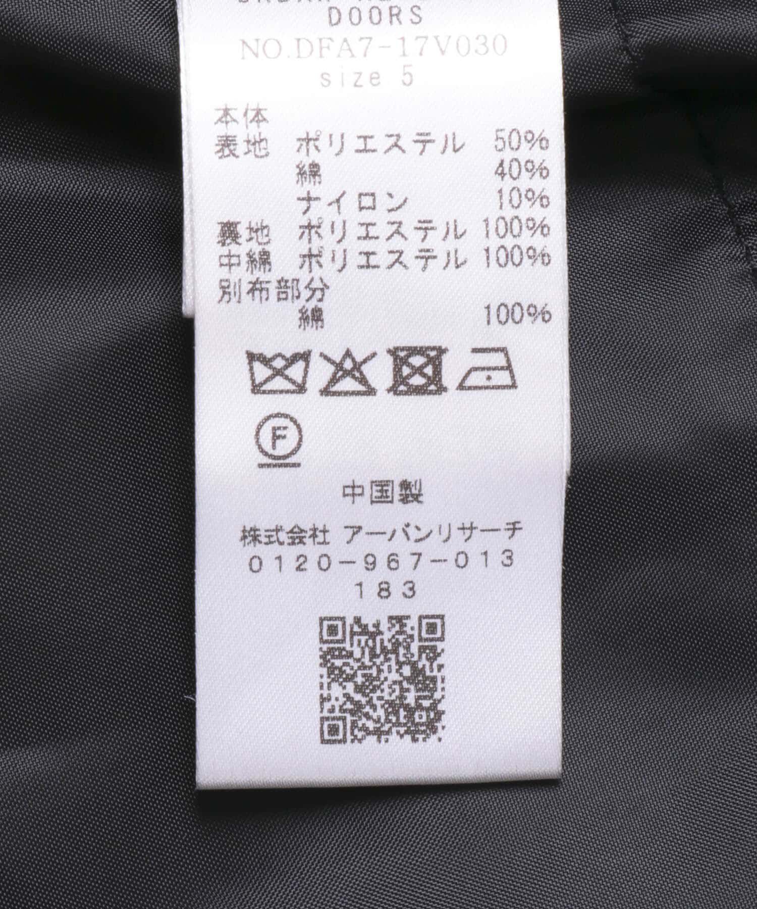 URBAN RESEARCH DOORS「FORK&SPOON　インサレーションカバーオール」|その他|