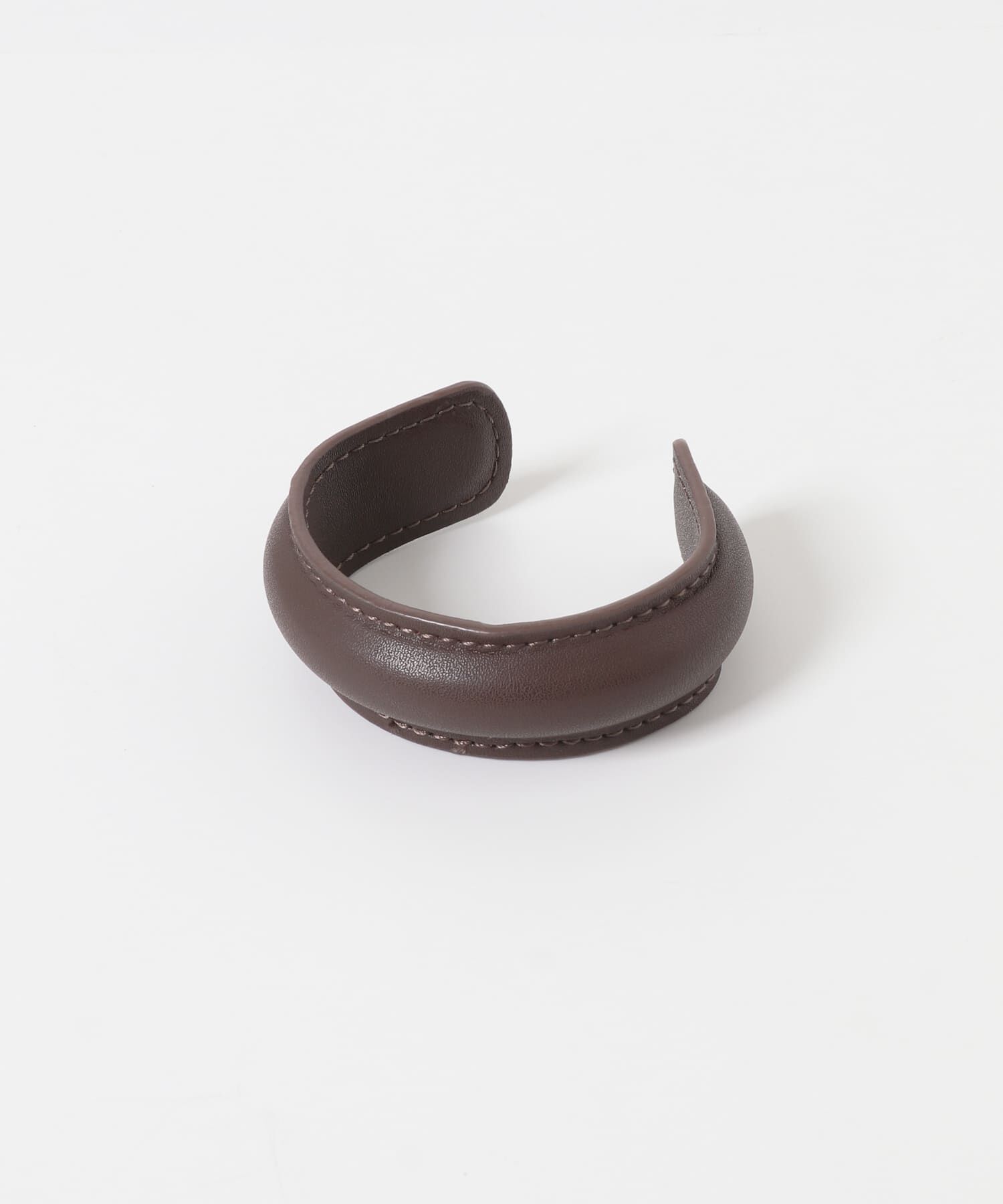 SMELLY「シンプルレザーバングル」|ブレスレット・バングル|