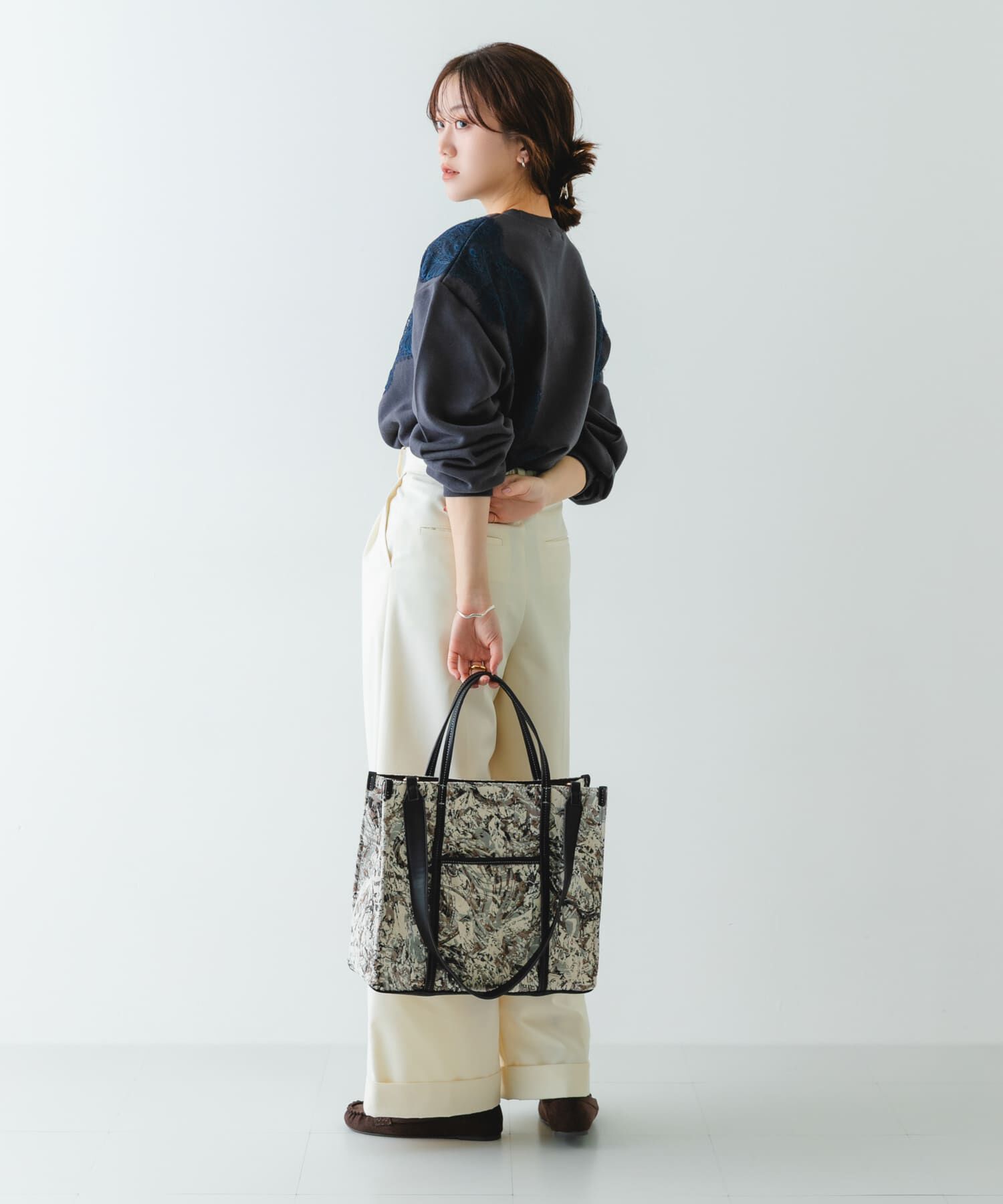 RODE SKO「ファブリックスクエアトートバッグ」|トートバッグ|