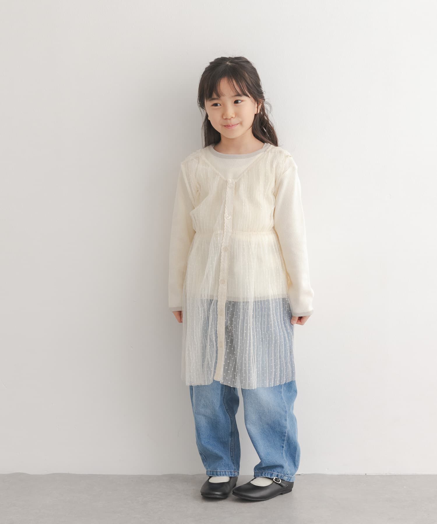 URBAN RESEARCH DOORS「ワッフルパイピングロングスリーブTシャツ(KIDS)」|その他|