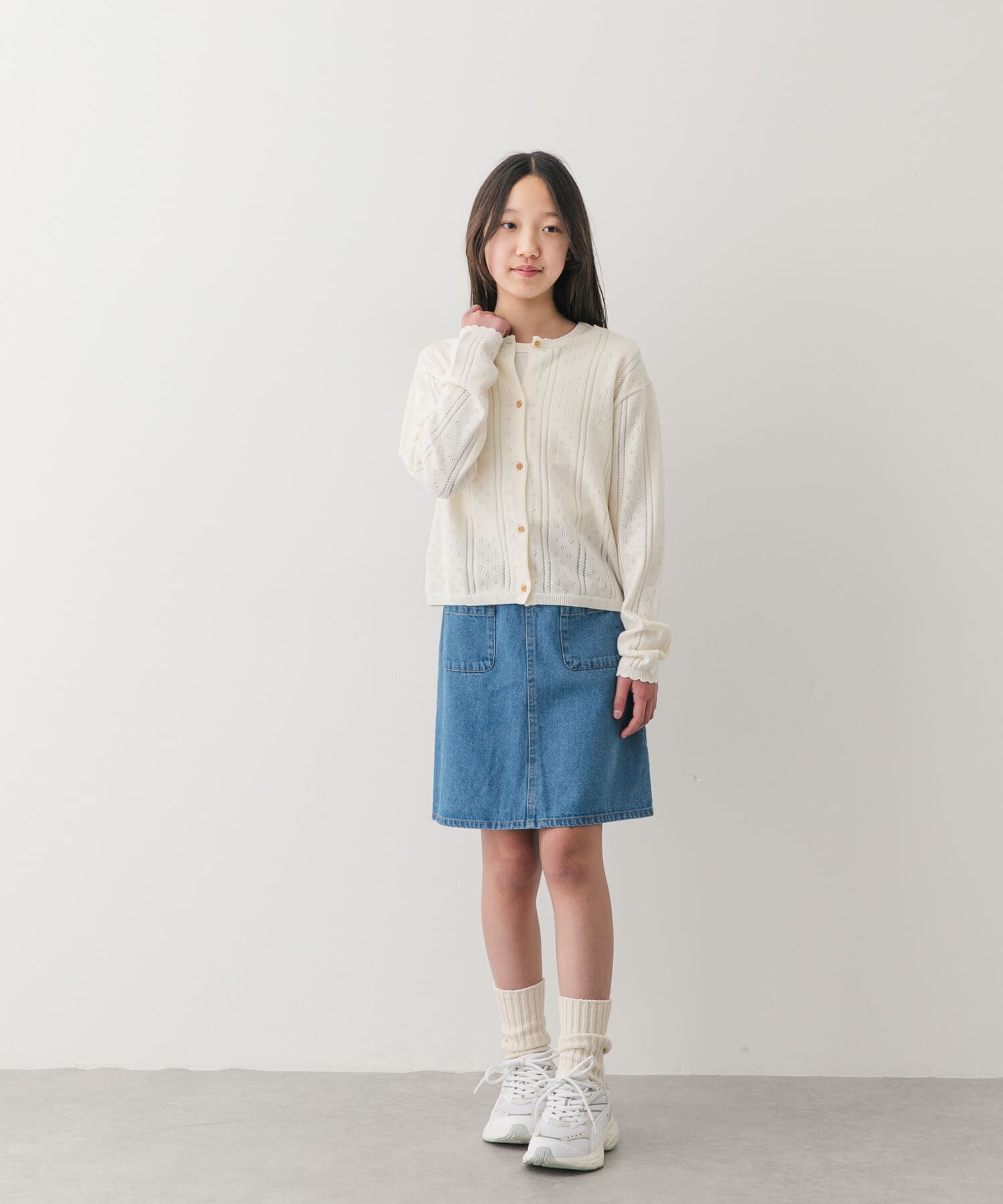URBAN RESEARCH DOORS「『150サイズ』デニムスカート(KIDS)」|その他|
