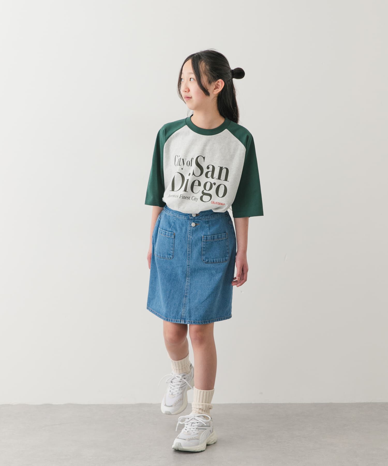 URBAN RESEARCH DOORS「『150サイズ』デニムスカート(KIDS)」|その他|