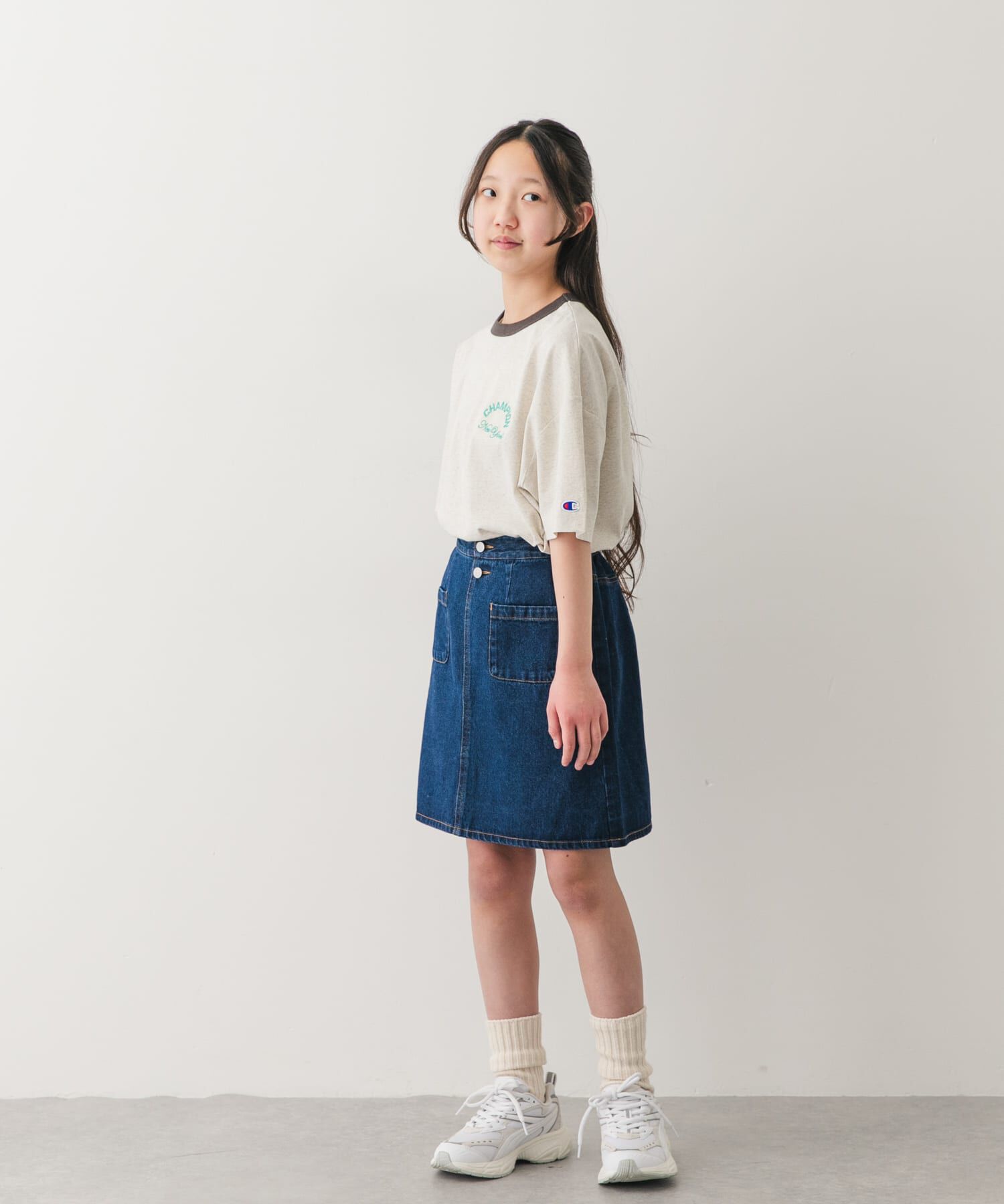 URBAN RESEARCH DOORS「『150サイズ』デニムスカート(KIDS)」|その他|