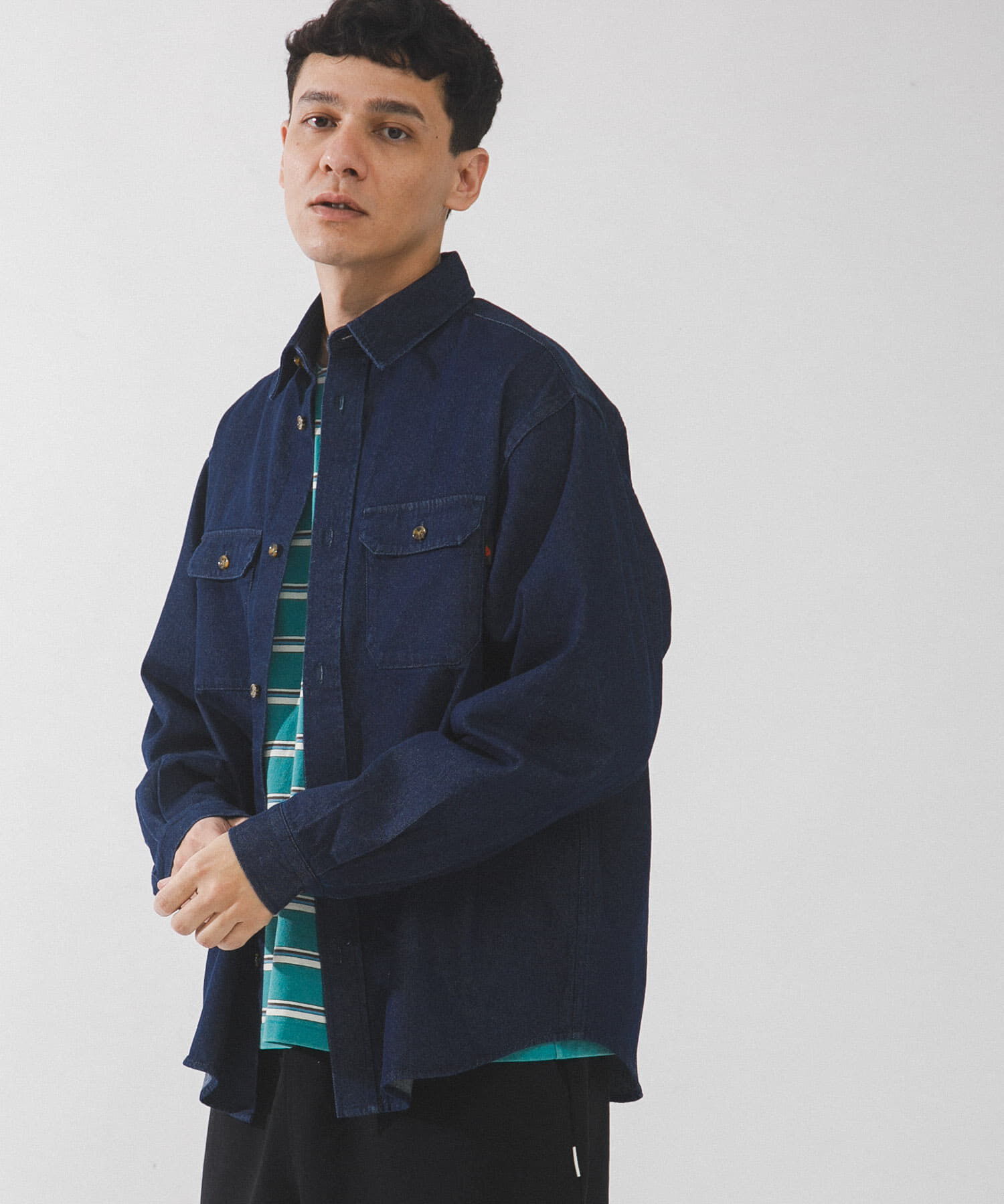 Sonny Label 「『別注』RED KAP&times;Sonny Label　デニムシャツ」|シャツ・ブラウス|