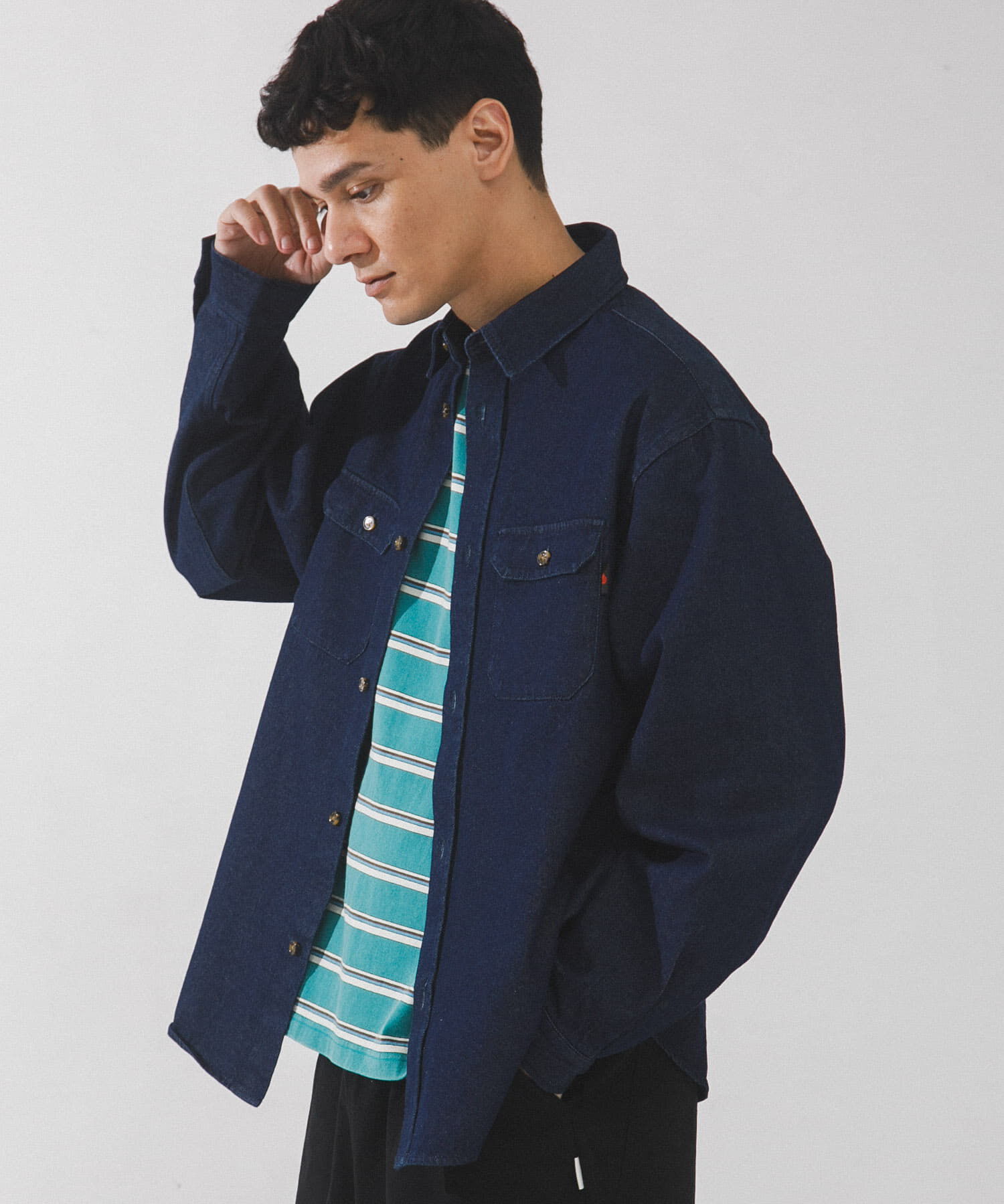 Sonny Label 「『別注』RED KAP&times;Sonny Label　デニムシャツ」|シャツ・ブラウス|