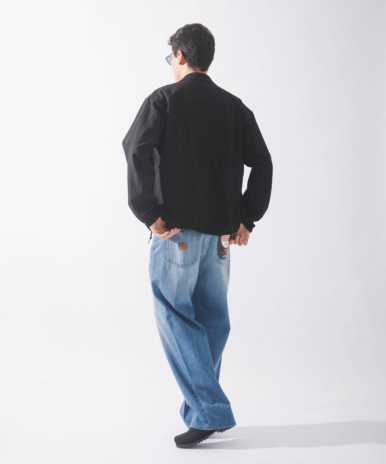 Sonny Label 「シアサッカーコーチジャケット」|ブルゾン・スタジャン|