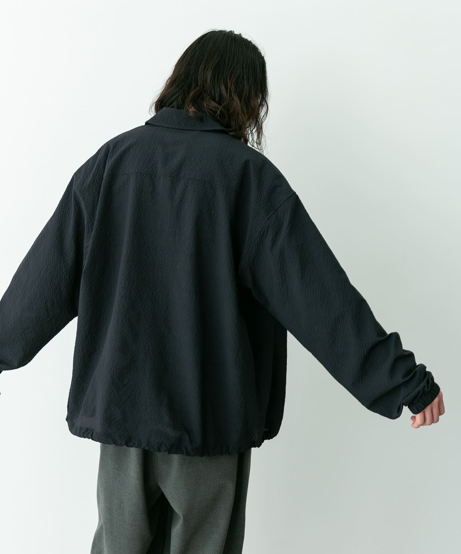 Sonny Label 「シアサッカーコーチジャケット」|ブルゾン・スタジャン|