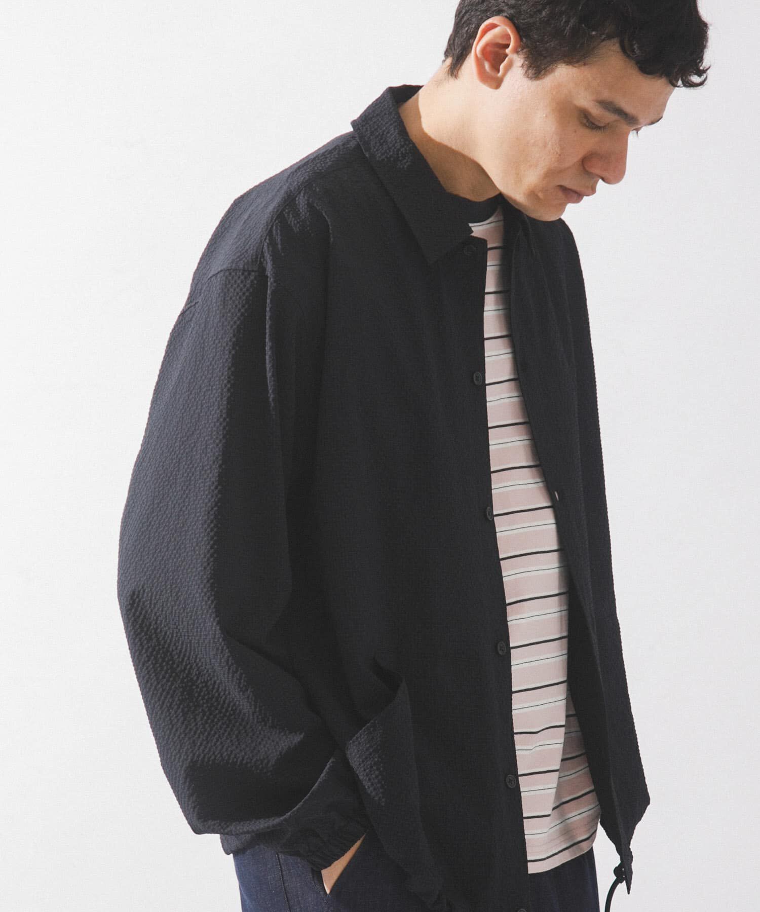 Sonny Label 「シアサッカーコーチジャケット」|ブルゾン・スタジャン|