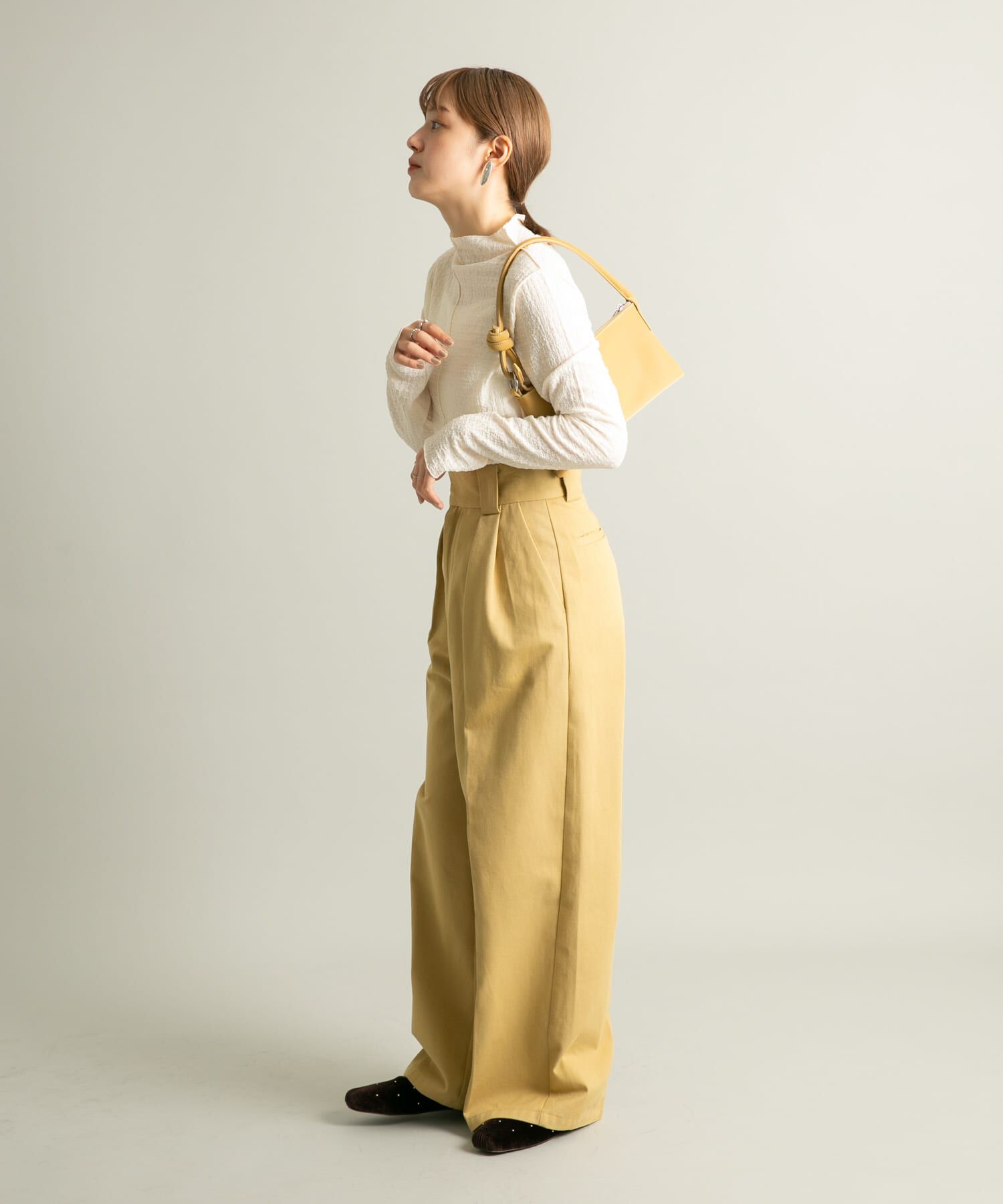  「スタッズベロアパンプス」|パンプス|