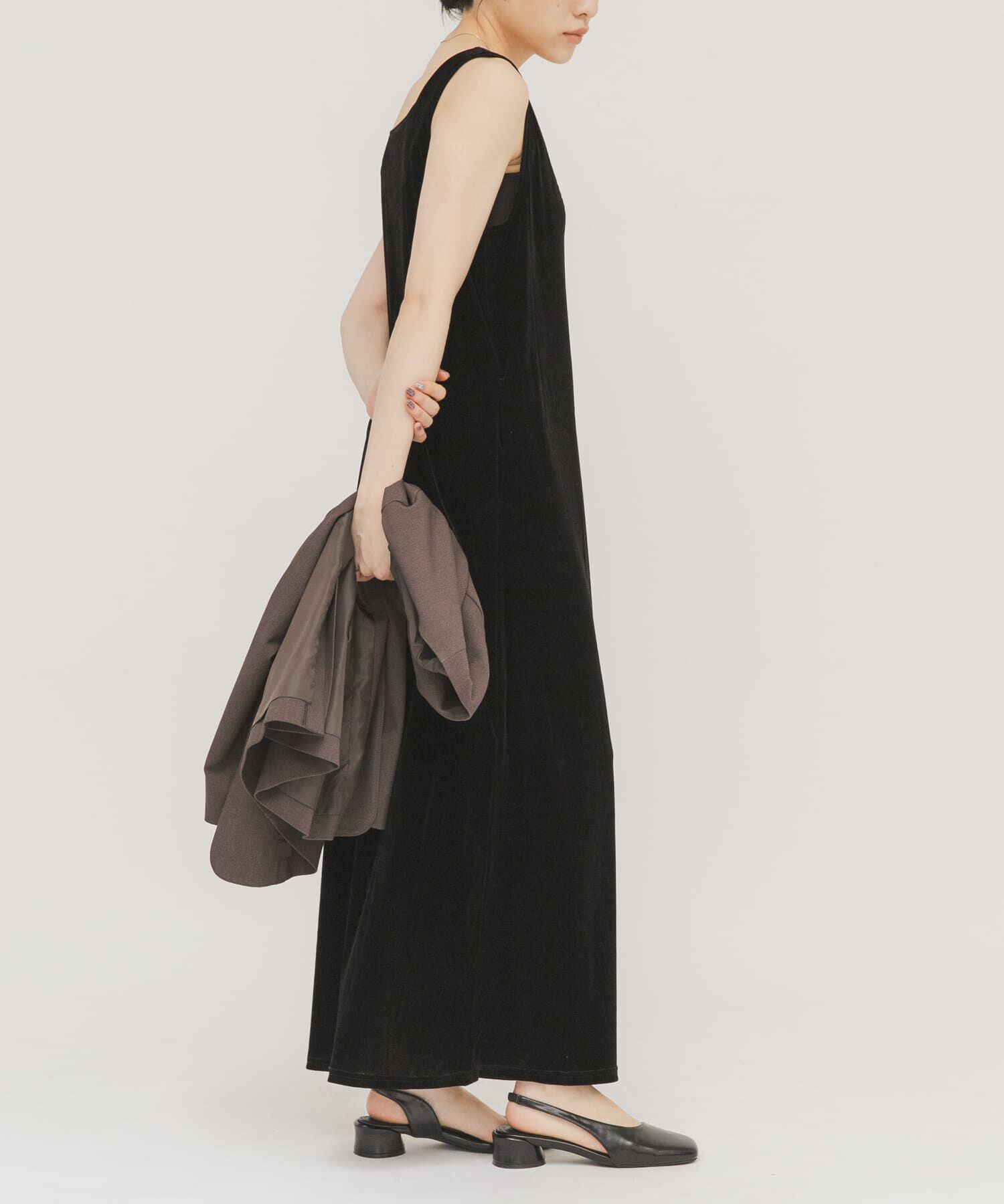  「2WAYベロアワンピース」|ワンピース|